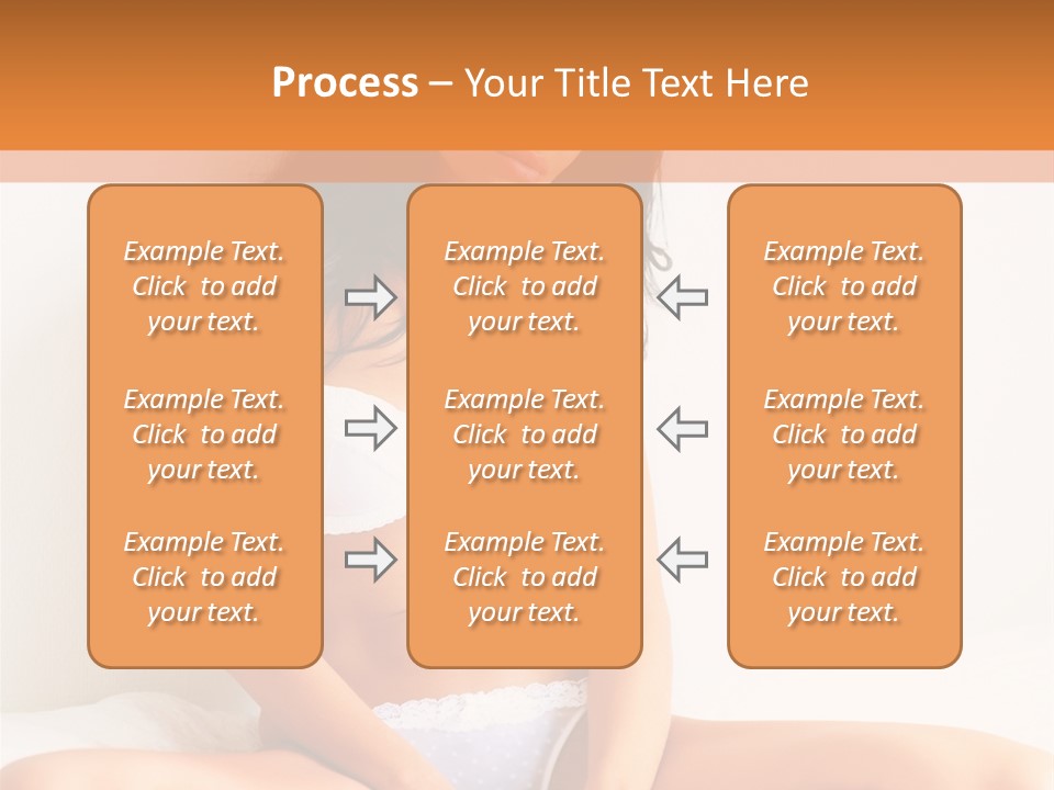 Table People Figure PowerPoint Template
