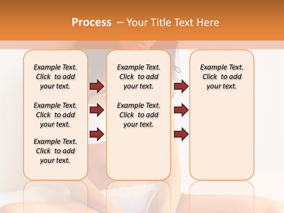 Table People Figure PowerPoint Template