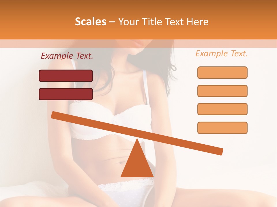 Table People Figure PowerPoint Template