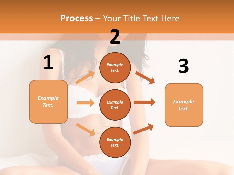 Table People Figure PowerPoint Template