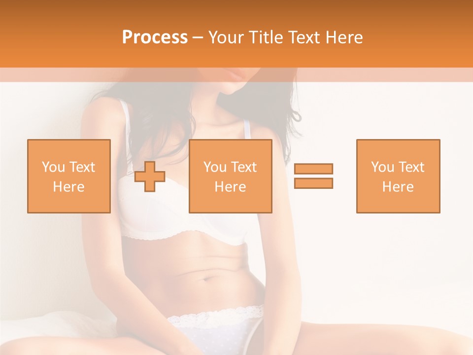 Table People Figure PowerPoint Template