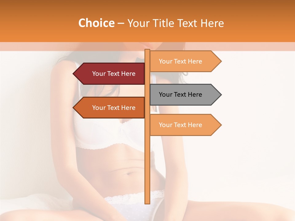 Table People Figure PowerPoint Template
