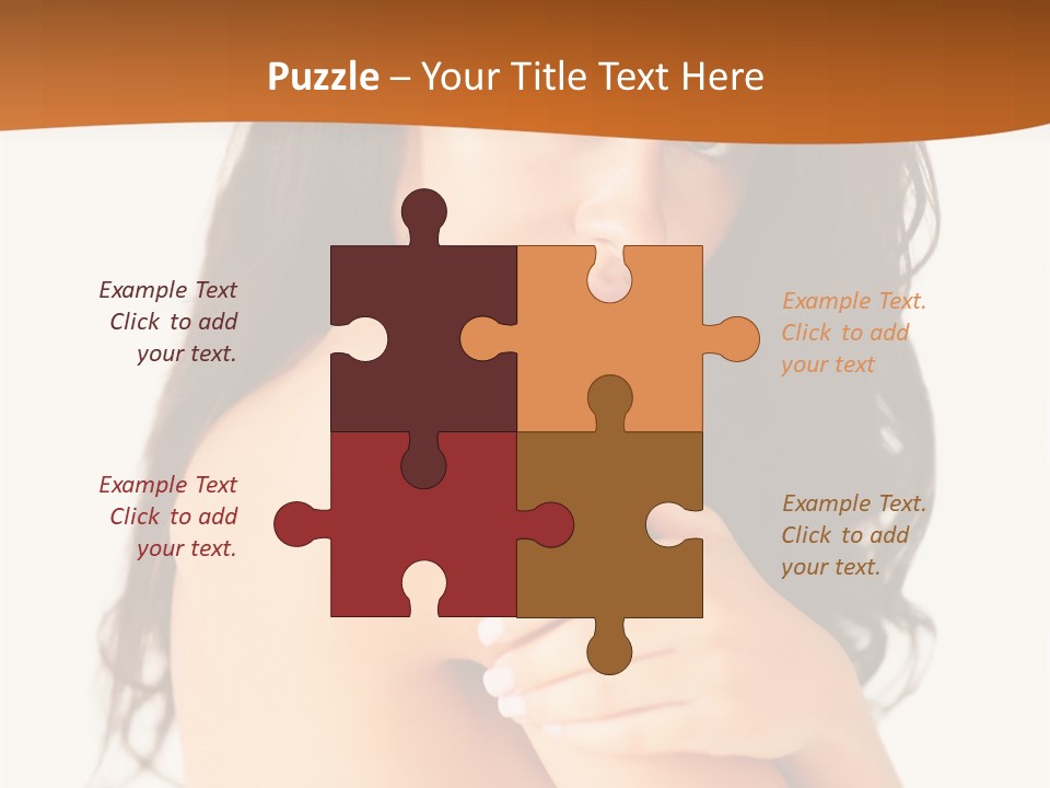 People Writing Office PowerPoint Template