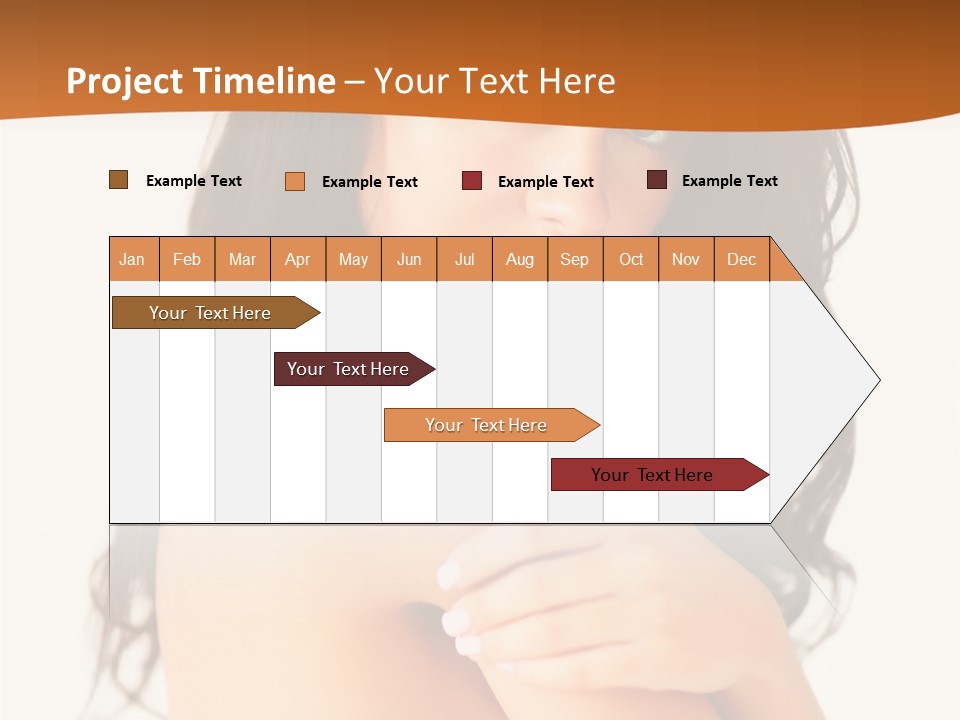 People Writing Office PowerPoint Template