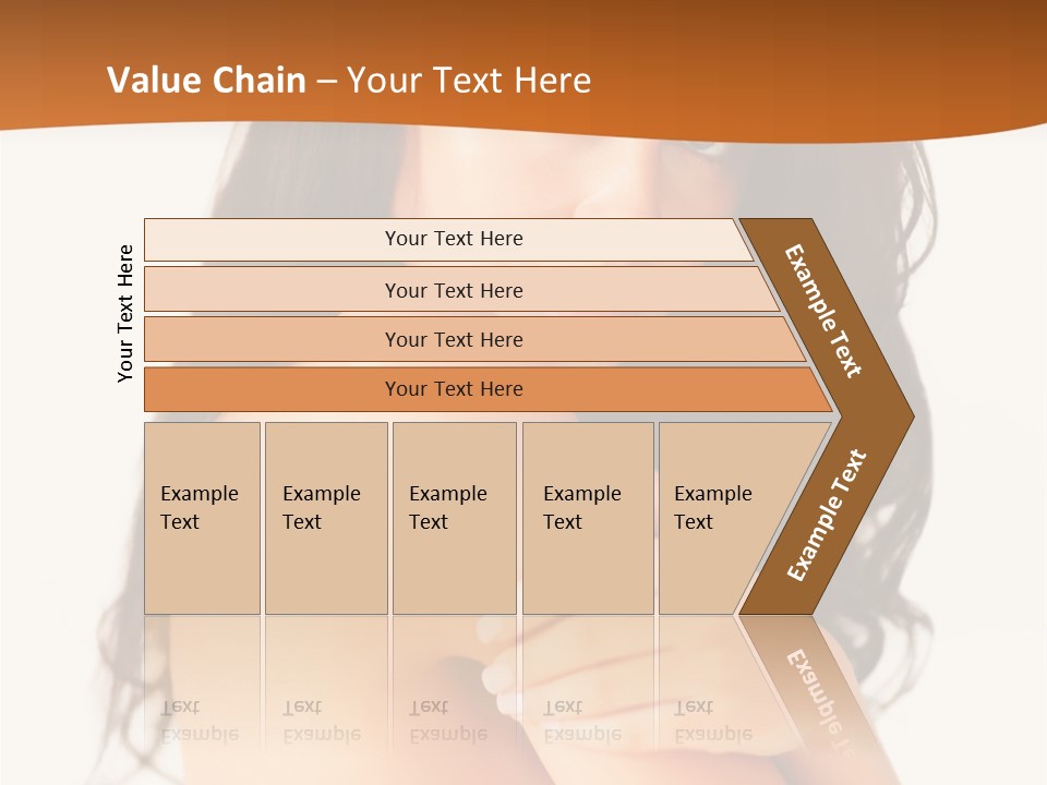 People Writing Office PowerPoint Template