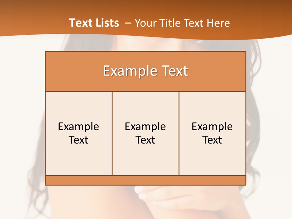 People Writing Office PowerPoint Template