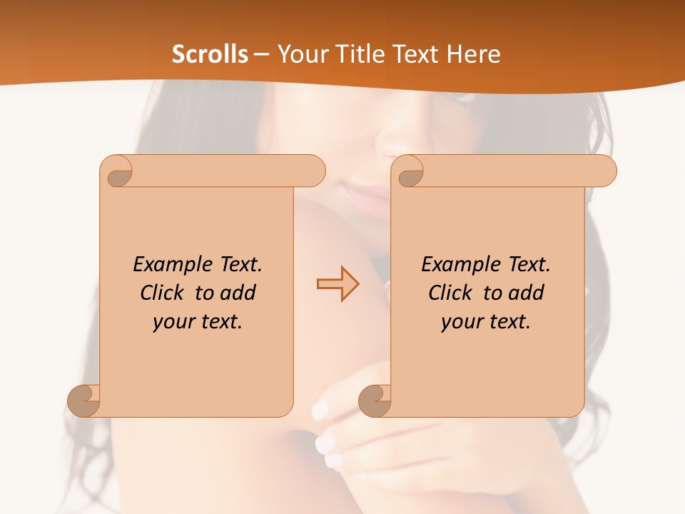People Writing Office PowerPoint Template