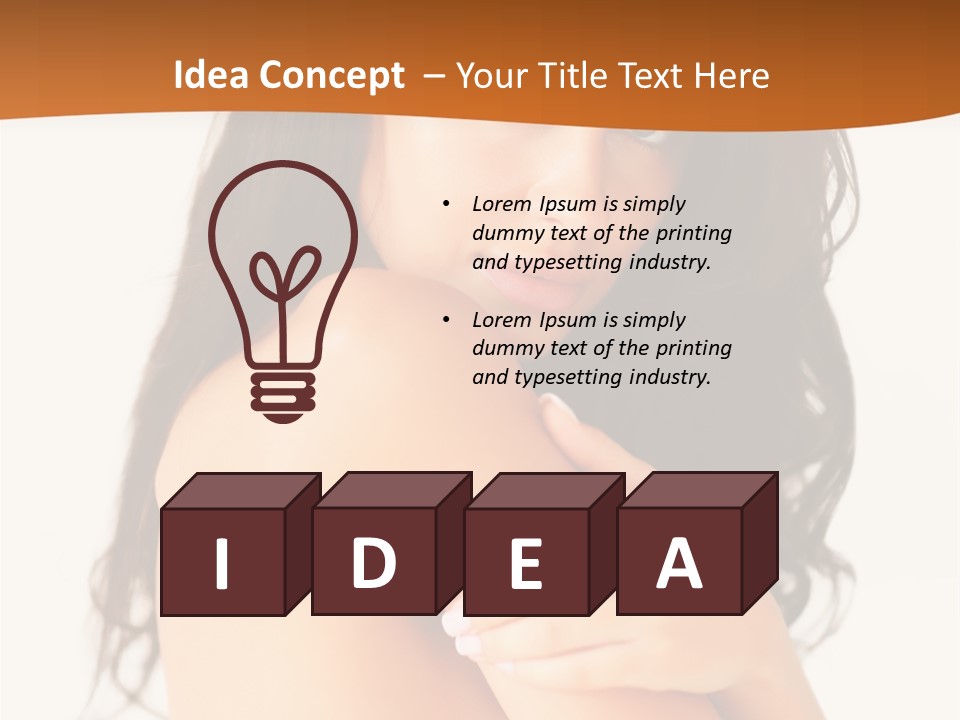 People Writing Office PowerPoint Template