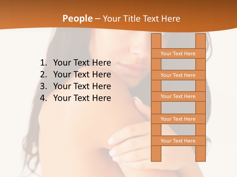 People Writing Office PowerPoint Template