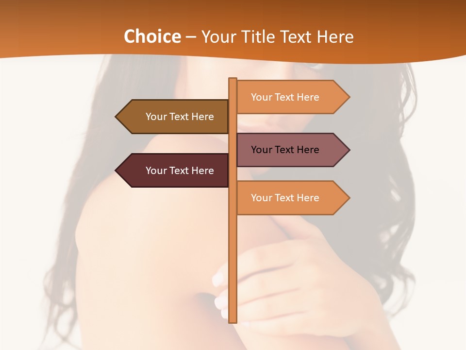 People Writing Office PowerPoint Template