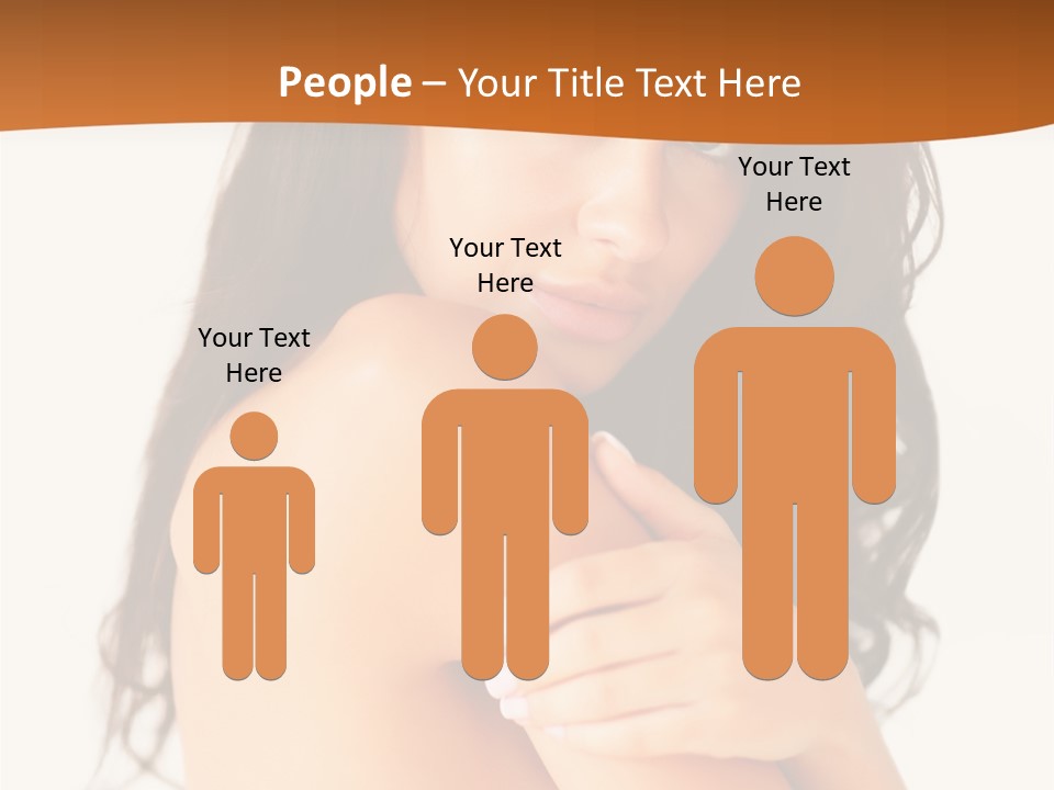 People Writing Office PowerPoint Template