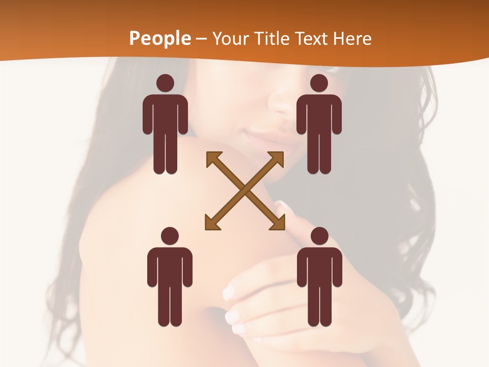 People Writing Office PowerPoint Template