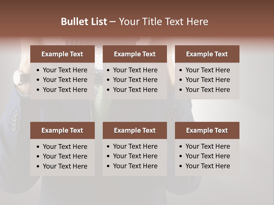 Businessman Question Powerful PowerPoint Template