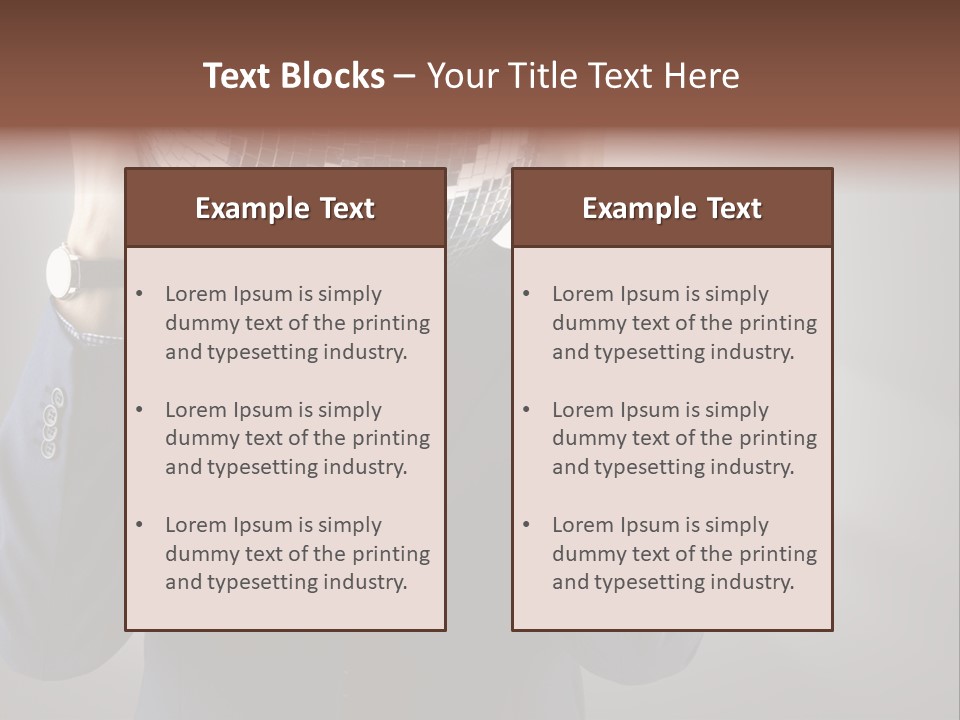 Businessman Question Powerful PowerPoint Template
