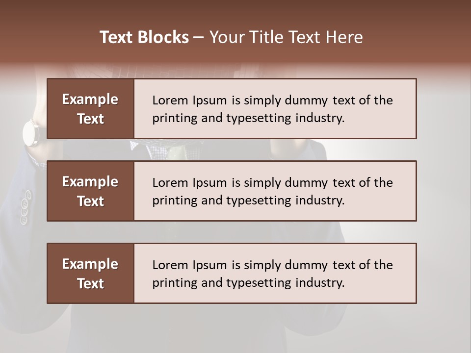 Businessman Question Powerful PowerPoint Template
