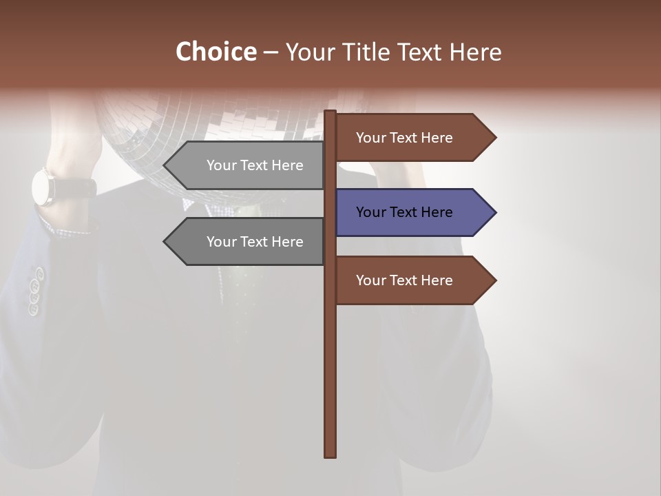 Businessman Question Powerful PowerPoint Template