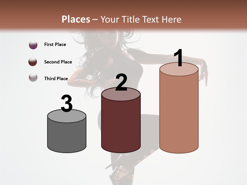 Dancer Beautiful Body PowerPoint Template