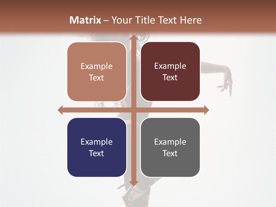 Dancer Beautiful Body PowerPoint Template