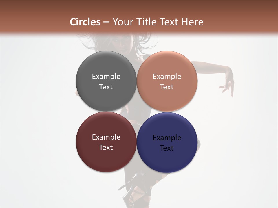 Dancer Beautiful Body PowerPoint Template