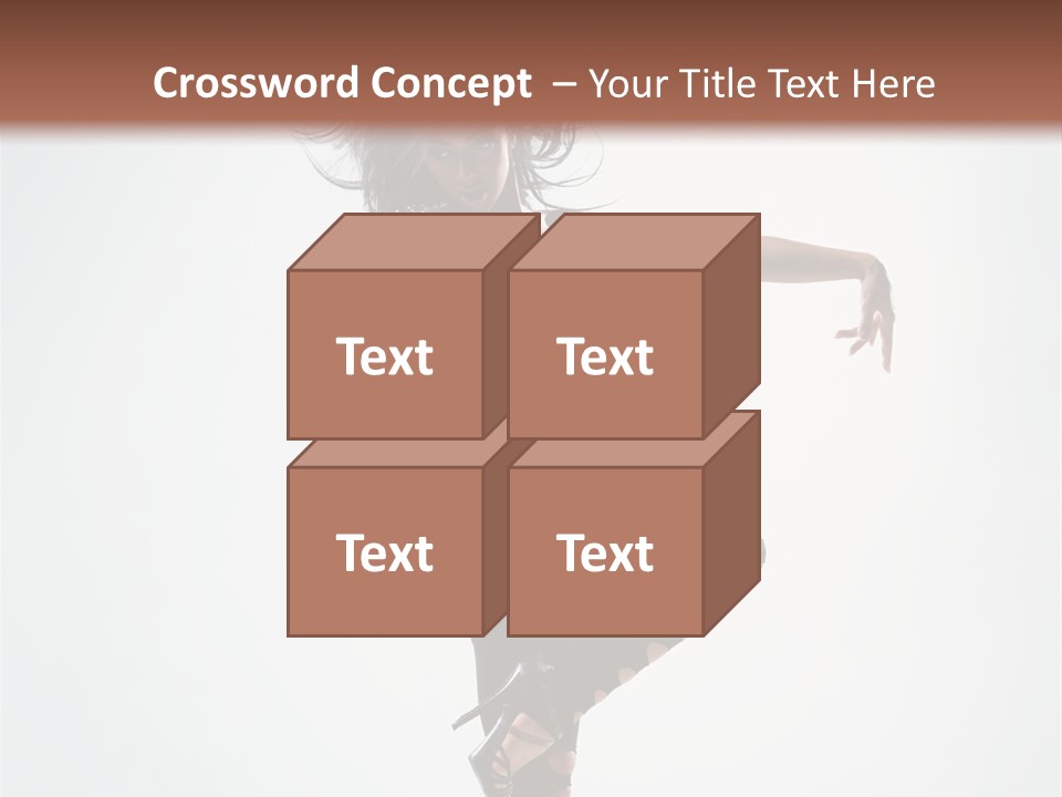 Dancer Beautiful Body PowerPoint Template