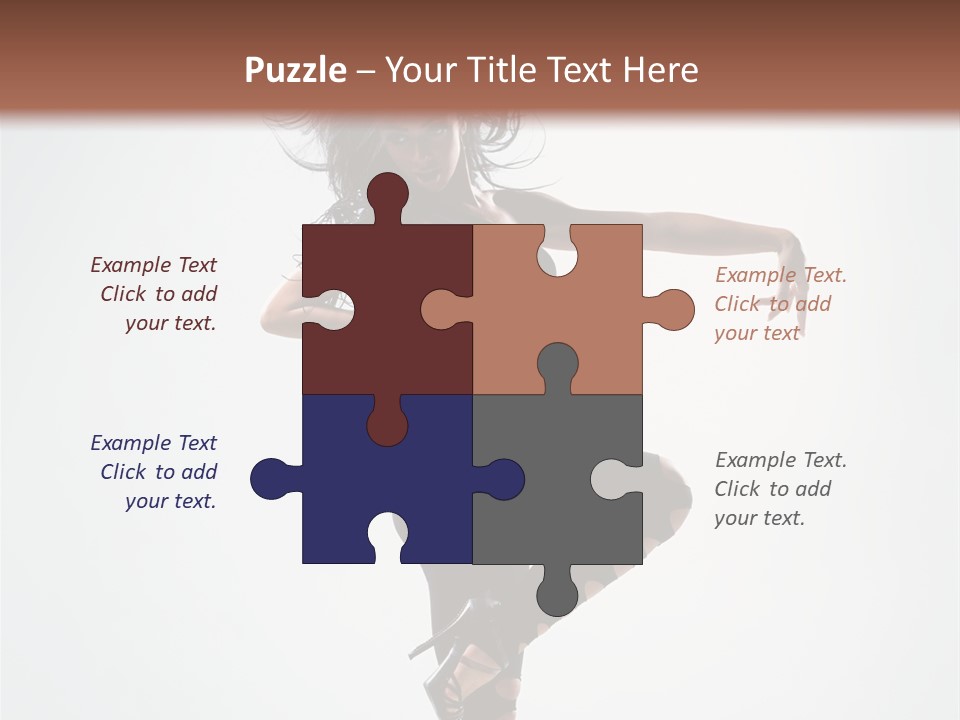 Dancer Beautiful Body PowerPoint Template