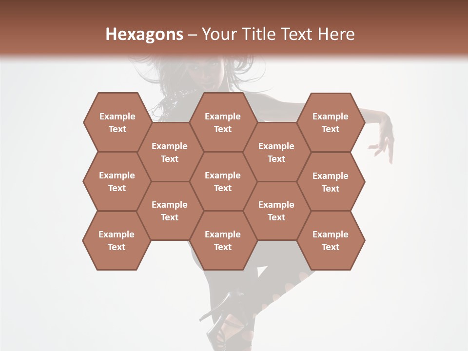 Dancer Beautiful Body PowerPoint Template