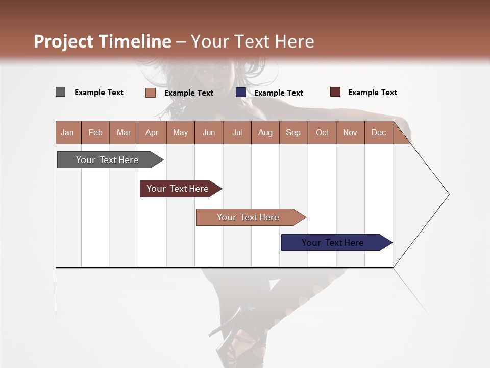 Dancer Beautiful Body PowerPoint Template