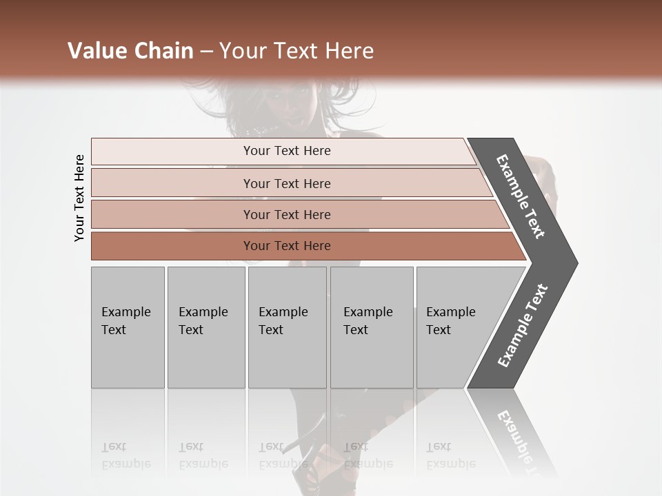 Dancer Beautiful Body PowerPoint Template