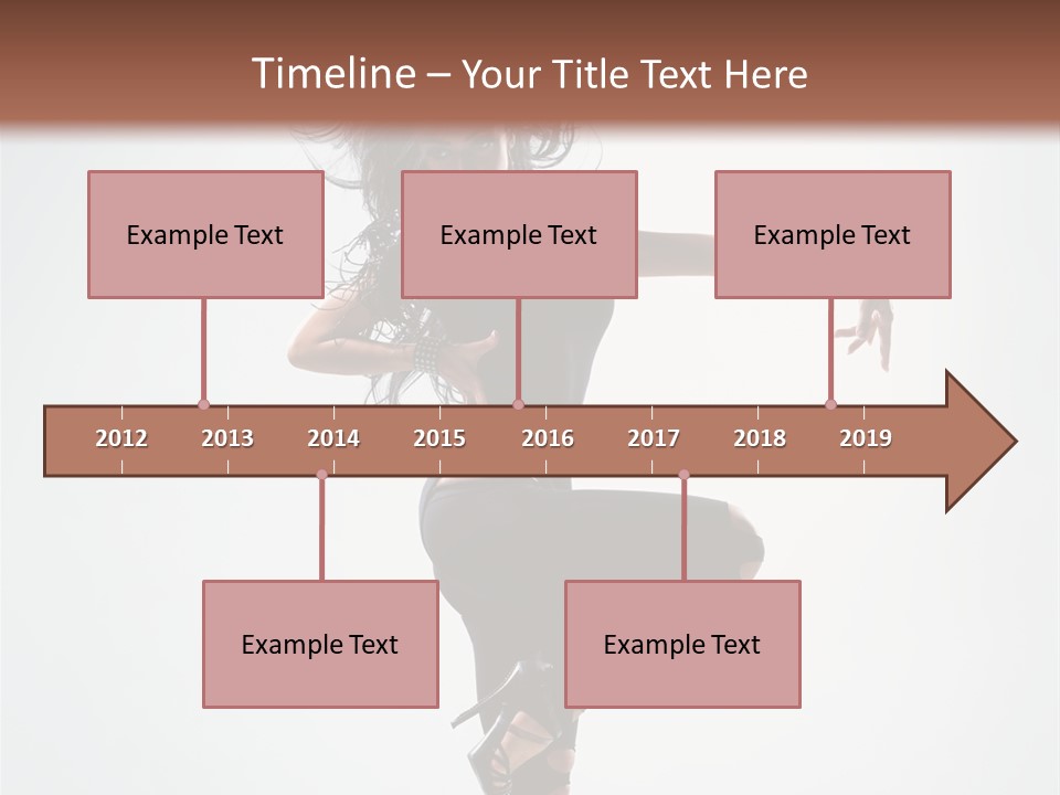 Dancer Beautiful Body PowerPoint Template