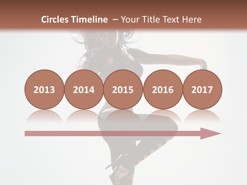 Dancer Beautiful Body PowerPoint Template