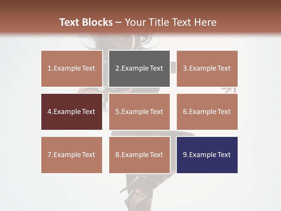 Dancer Beautiful Body PowerPoint Template