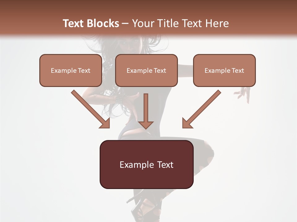 Dancer Beautiful Body PowerPoint Template