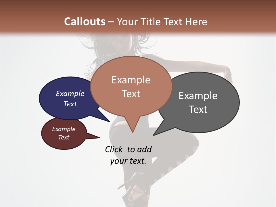 Dancer Beautiful Body PowerPoint Template