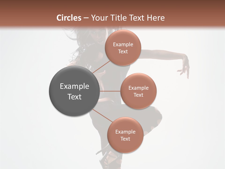 Dancer Beautiful Body PowerPoint Template