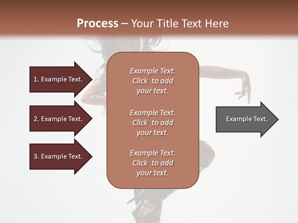 Dancer Beautiful Body PowerPoint Template
