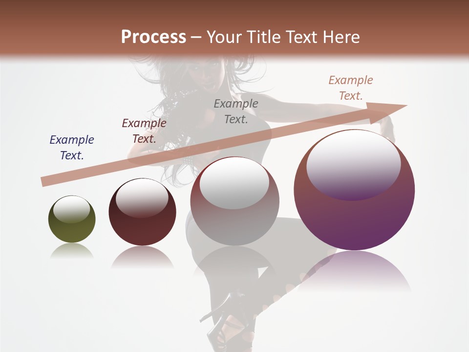 Dancer Beautiful Body PowerPoint Template