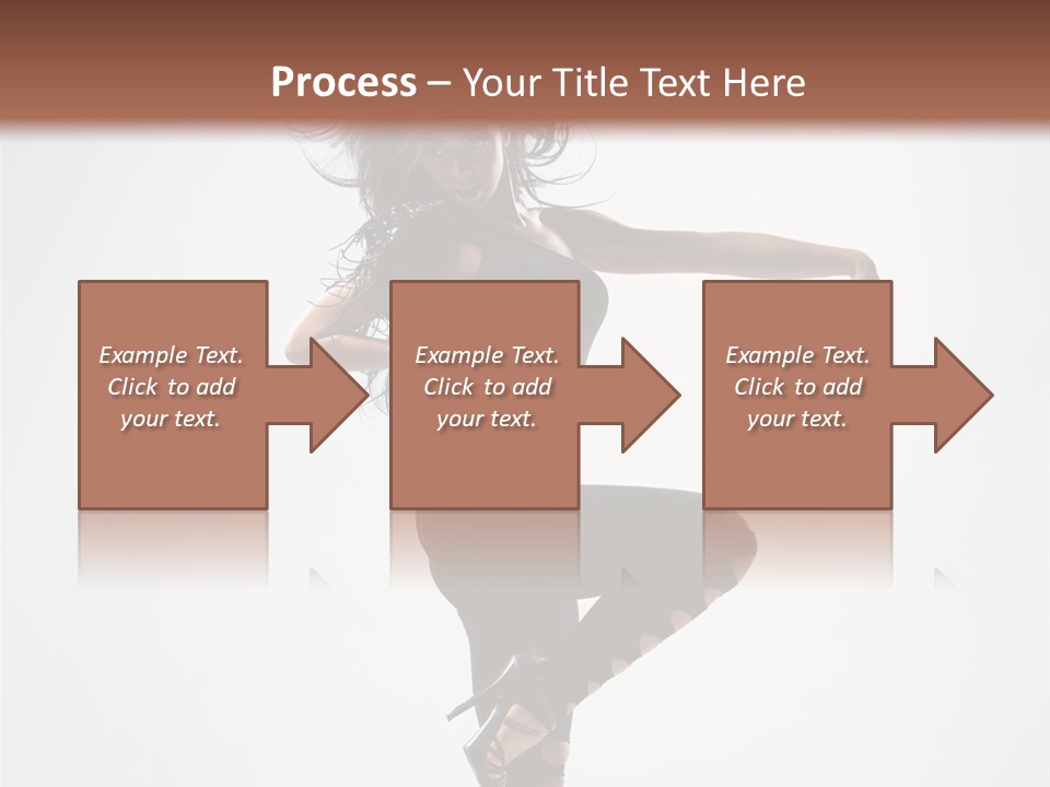Dancer Beautiful Body PowerPoint Template
