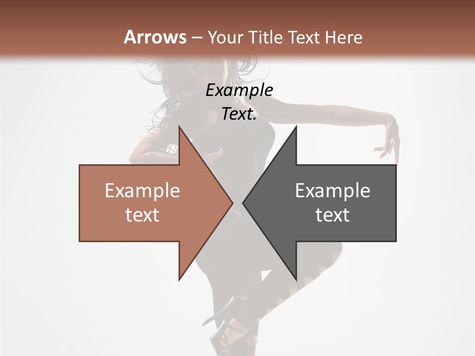 Dancer Beautiful Body PowerPoint Template