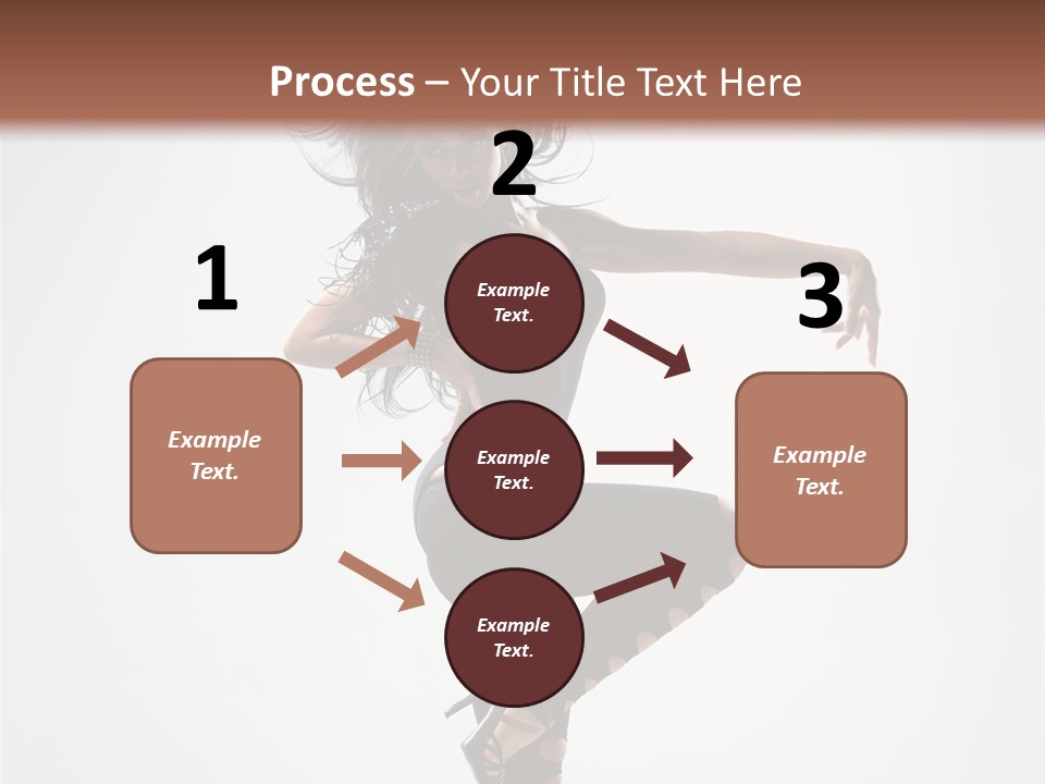 Dancer Beautiful Body PowerPoint Template