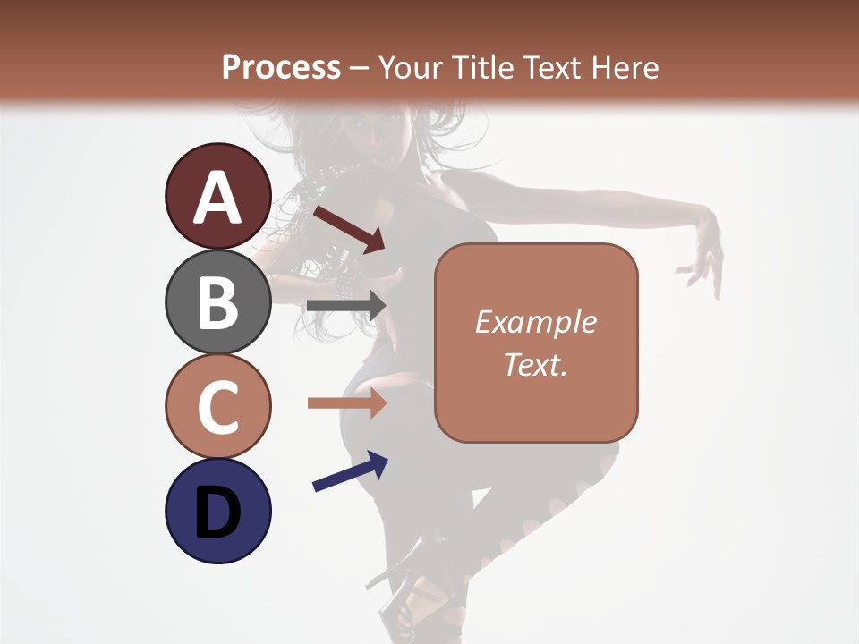 Dancer Beautiful Body PowerPoint Template