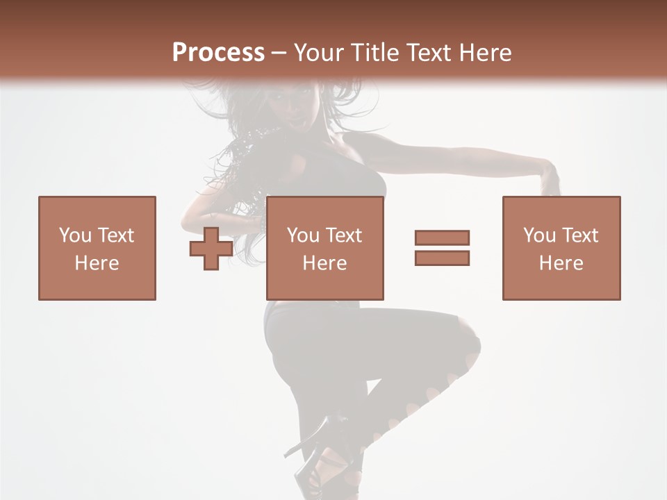 Dancer Beautiful Body PowerPoint Template