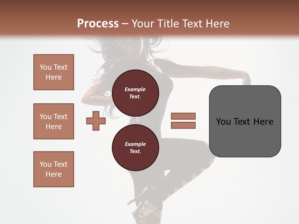 Dancer Beautiful Body PowerPoint Template