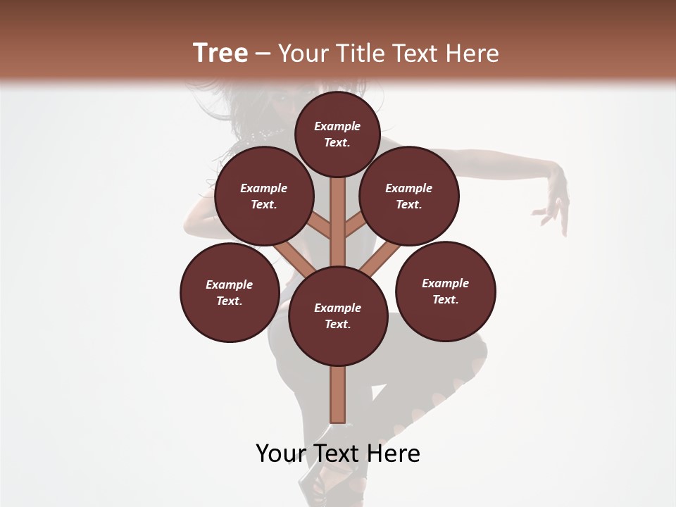 Dancer Beautiful Body PowerPoint Template