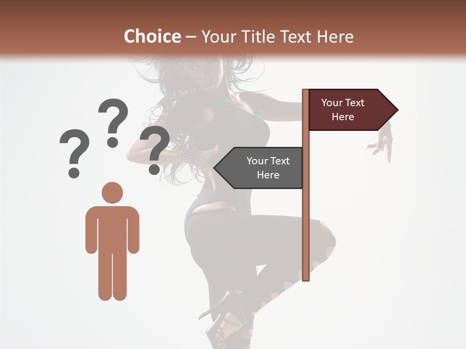 Dancer Beautiful Body PowerPoint Template