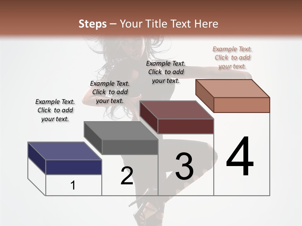 Dancer Beautiful Body PowerPoint Template