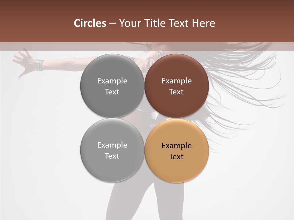 Stockings Woman Girl PowerPoint Template