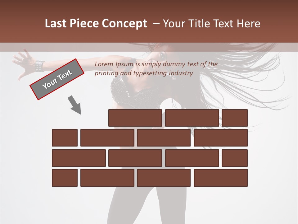 Stockings Woman Girl PowerPoint Template