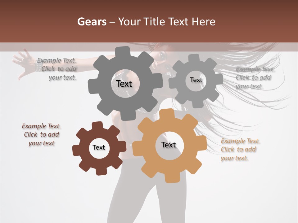 Stockings Woman Girl PowerPoint Template