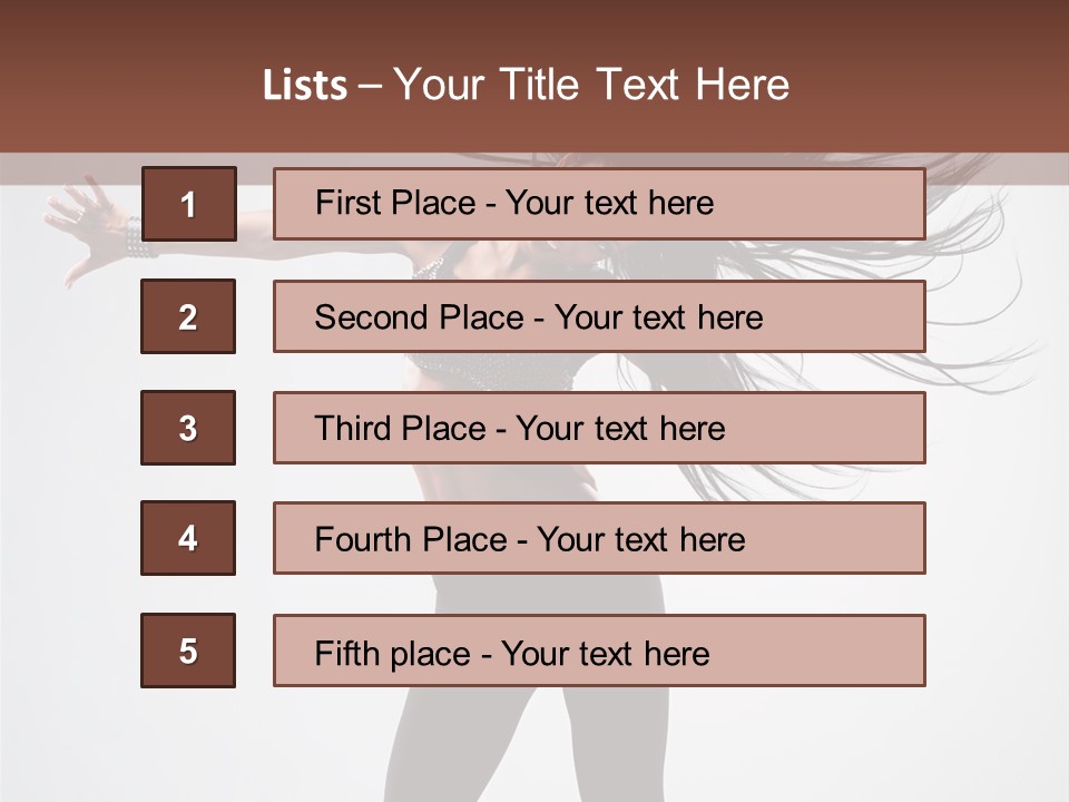 Stockings Woman Girl PowerPoint Template