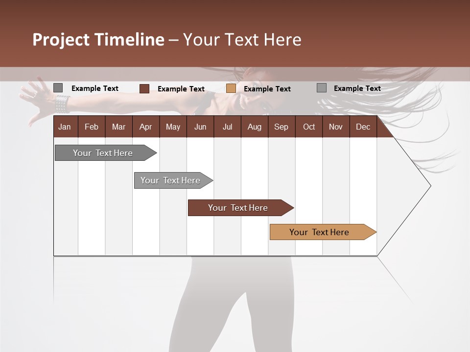 Stockings Woman Girl PowerPoint Template